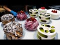 볼수록 빠져드는? 압도적인 비쥬얼의! 다양한 생크림케익 만들기 3편/ korean best cake factory mass production - korean street food