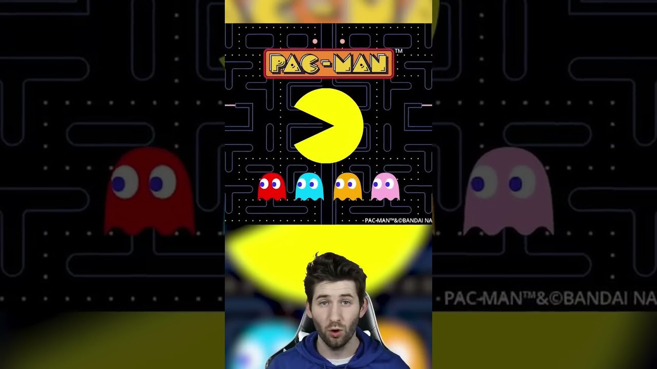 WHAT THE END OF PAC MAN LOOKS LIKE 