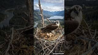 Timelapse Crazy Osprey bird #Osprey #birds #nature #wildlife #animals