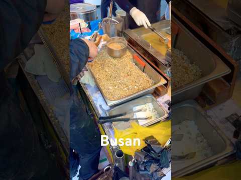 One of the best street food in Busan 🇰🇷😋