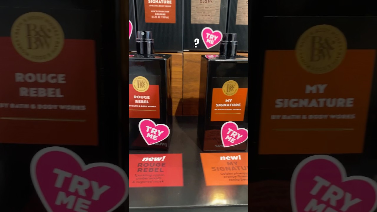 Bath and Body Works men designer perfume dupes 