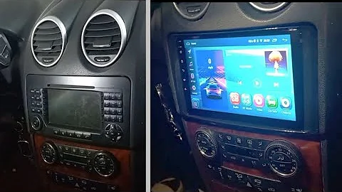 How to install Android car stereo on Mercedes Benz ML