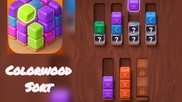 Colorwood Sort- Gameplay walkthrough part 1