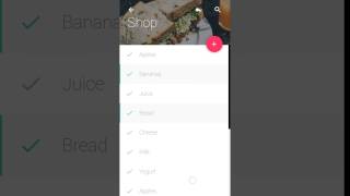 Adapting a UI Design - Clip from Android device