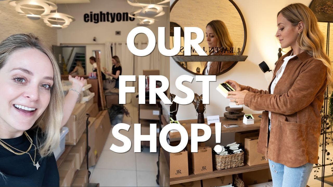Our FIRST EVER SHOP!