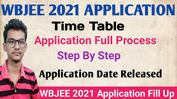 WBJEE 2021 Application Process, Importants Dates & Upadtes || WBJEE  From Fillup Full Process