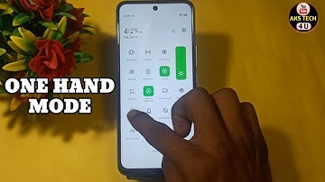 How To Enabale One Hand Mode in infinix zero 5g | infinix zero 5g One Hand Mode Setting |