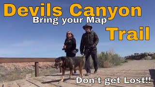 Devils Canyon Trail. Fruita, Colorado. D1. Lost on a Hike. Hiking Adventure.