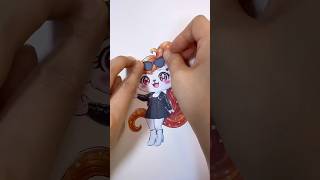 랜덤 마음대로 옷입히기 스티커북! Random sticker book ! Bling bling✨✨ #stickers #art #paperdiy