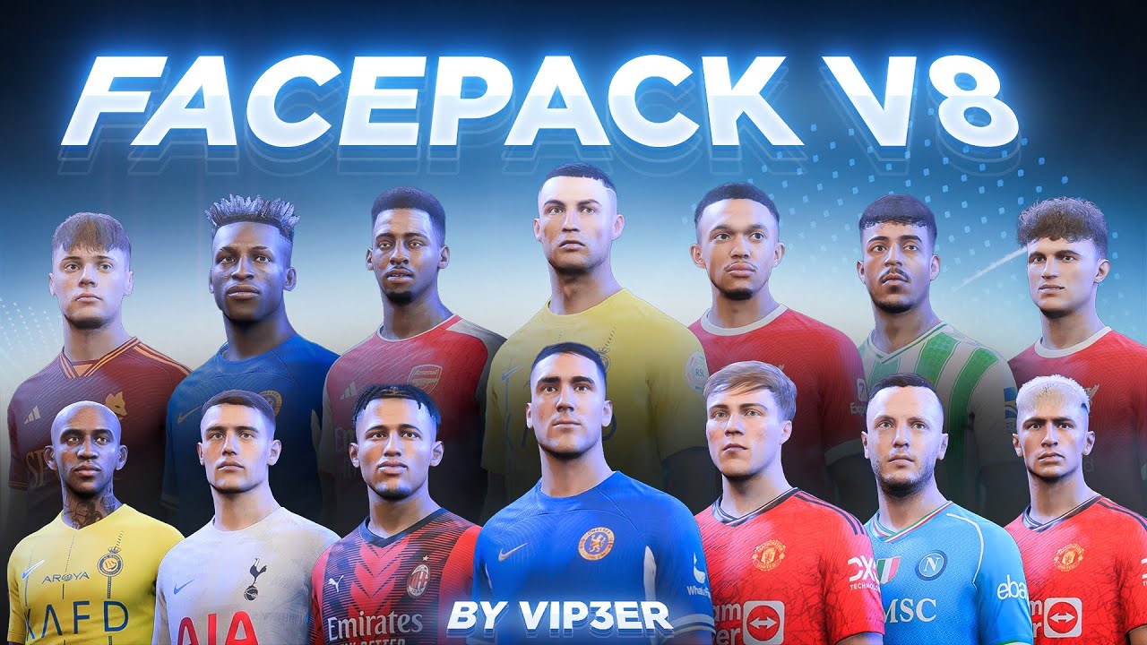 FREE) Facepack FIFA 23 for FIFA 22 PC Part.2