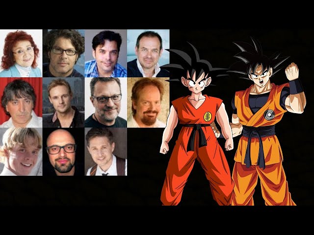 Anime Voice Comparison- Goku (Dragon Ball Z) class=