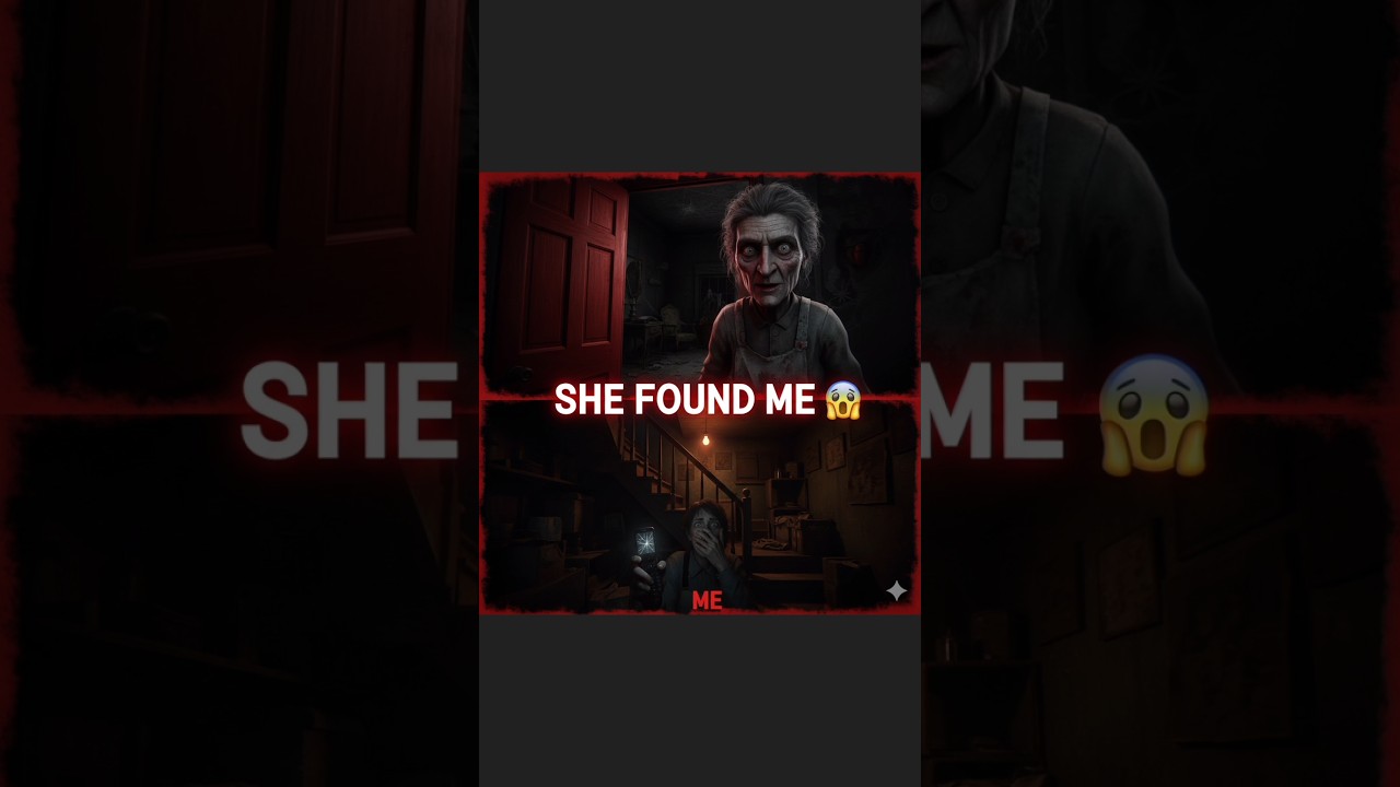 Granny Found Me Under Stairs 💀 Scary Game 