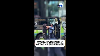 Woman violently attacks LADOT bus driver over fare dispute