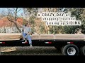 a CRAZY DAY of renovation errands (tile, shopping, siding &amp; more!) VLOGMAS Day 11