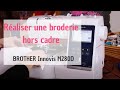 Réaliser une broderie hors cadre - Avons