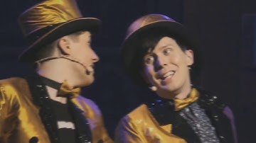 the internet is here but everytime dan sees phil it gets faster