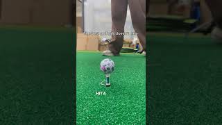 Golf impact tape provides instant feedback#arttodo #golf #golfgifts #golfer #golftools