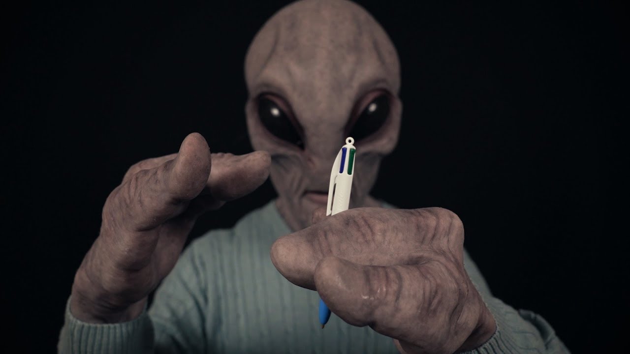 Alien Reports Home About Human Ingenuity | ASMR - YouTube