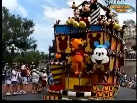 Viajando para Orlando - Mickey Mania Parade - 1995