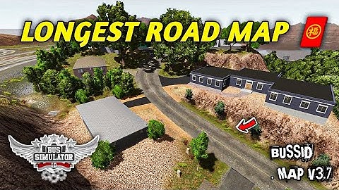 🧧 NEW LONGEST ROAD MAP MOD For Bus simulator Indonesia// BUSSID mapmod V3.7 #bussidmapmod #mapmod🍁