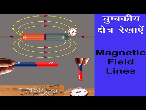 Magnetic field lines |  चुम्बकीय क्षेत्र रेखाऐं | class 10 physics | V.Rahul sir