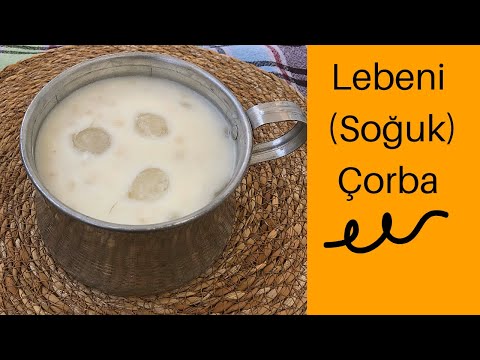 Şanlıurfa Nın Meşhur Lebeni Soğuk çorbası Semra Yetim