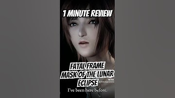 1 Minute Review  - Fatal Frame Mask of the Lunar Eclipse . #gaming #shorts #review