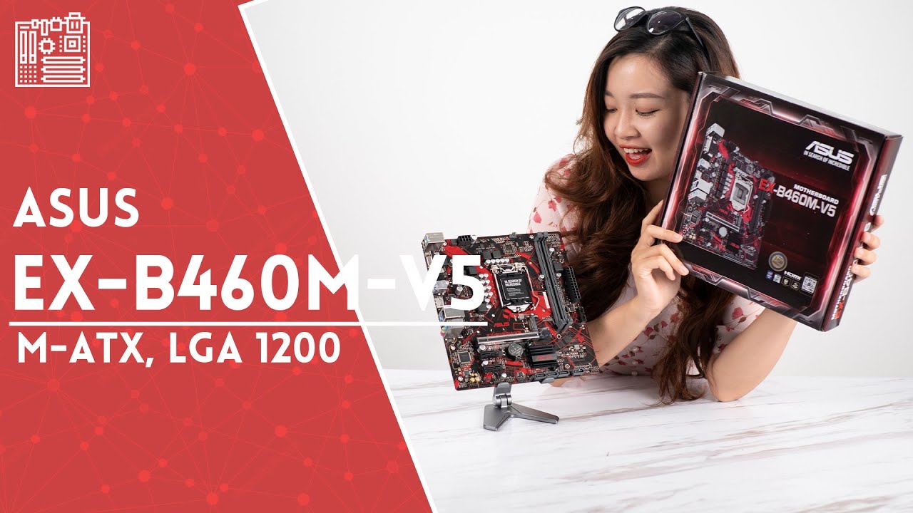 Mainboard ASUS EX B460M V5 HANOICOMPUTER Quick Review YouTube