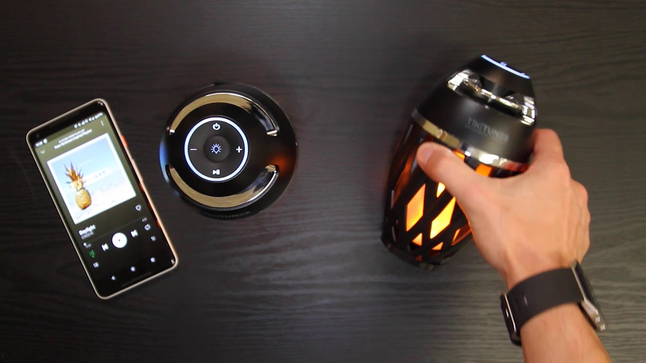 Bluetooth Wireless Speaker // LED Lighting Effect // Set of 2 video thumbnail