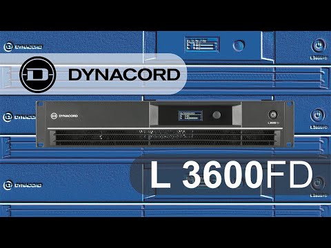 Обзор усилителя Dynacord L3600FD