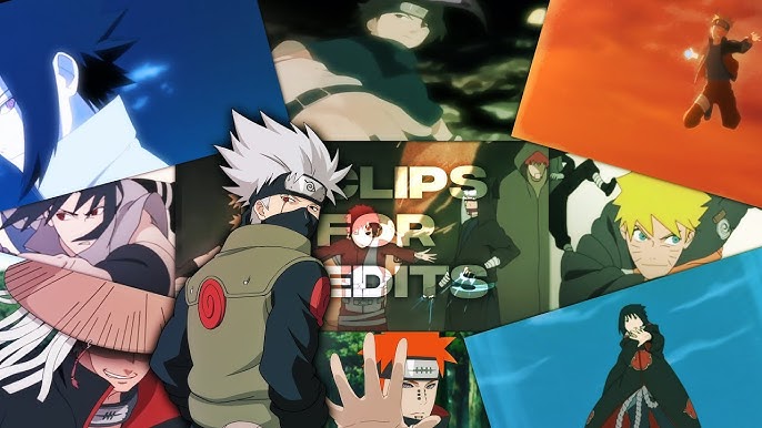 Naruto clips for editing (free to use) - BiliBili