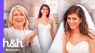 Martha Stewart se tomó MUY en serio la elección de este vestido | Vestido de Novia | Discovery H&H