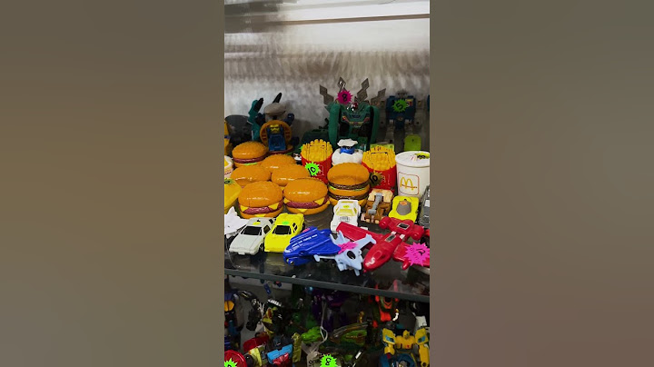 McDonald's Food Transformers - Who Remembers These?