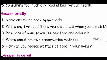 Food 4th std science second term book back questions English medium family tree