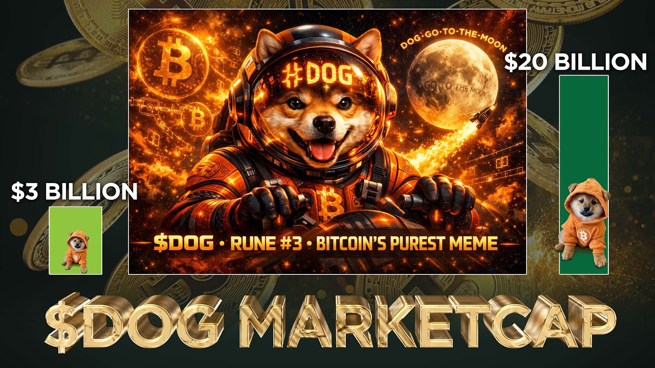$DOG (Bitcoin) Reaching $3B-$20B Market Cap with High Probability