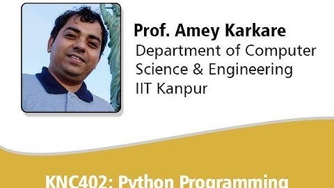 Python Lectures 02 KNC402