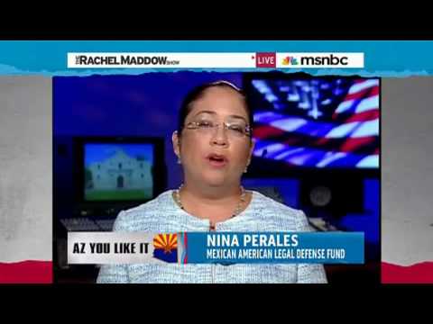 MALDEF's Nina Perales on the Rachel Maddow Show.