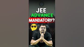 Why JEE Advanced is MANDATORY FOR IIT ?🤔 #jee #jeeadvanced #iitroorkee #notification #eligibility