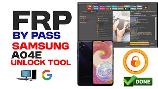 Comment Faire Le Frp By Pass De Samsung A04E Androide 13, 14 2025 In Unlock Tool
