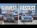 Upgrading slowest to fastest getaway car in gta 5 rp