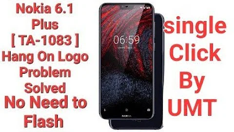 Nokia 6.1 Plus Hang On Logo (TA-1083) without flash