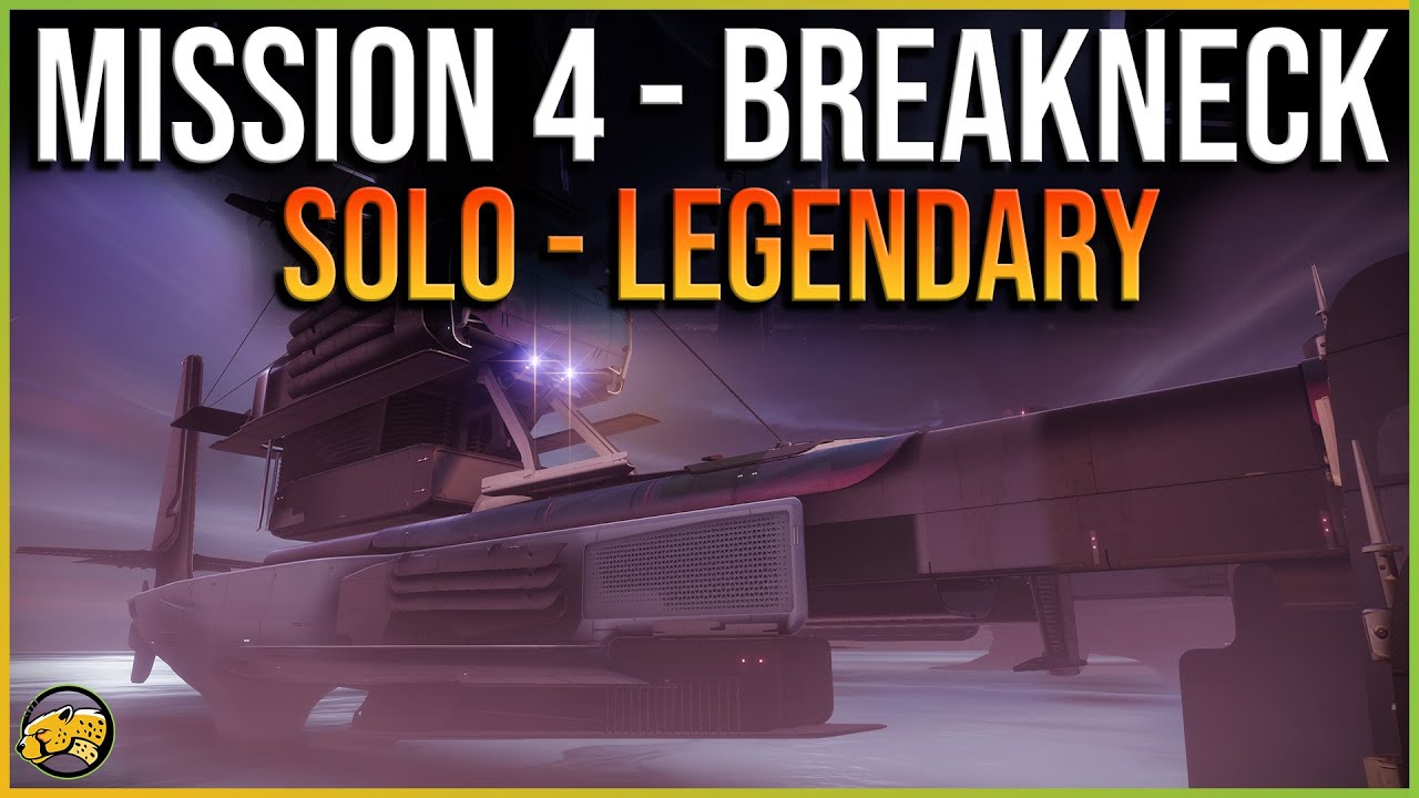 How ANYONE can SOLO "Breakneck" on LEGENDARY - Mission 4 Walkthrough - Destiny 2 Lightfall