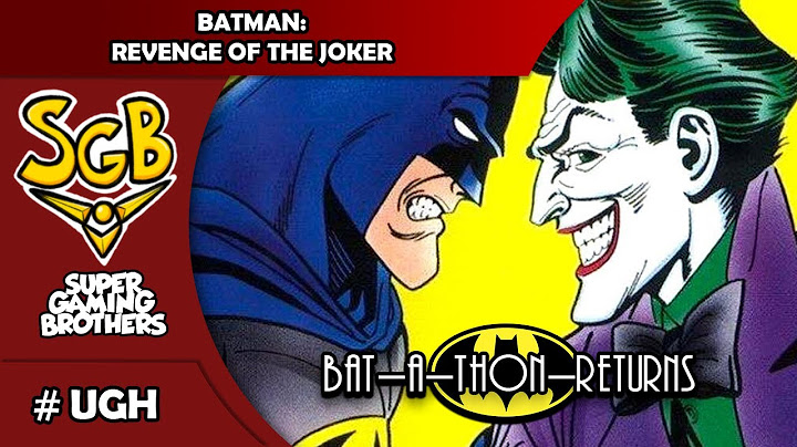 SGB Play: Batman: Revenge of the Joker