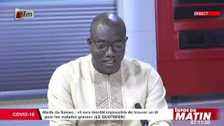 Infos du matin - 14 Juillet 2021 - Miroir régional (Tambacounda) avec Moussa Omar Gueye