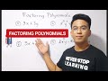 Factoring Polynomials Quiz