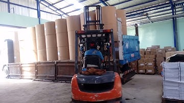 Skill operator forklift handal..handal jepit...!!