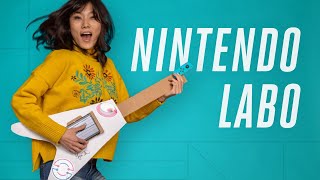 Nintendo Labo: build and code your own instruments