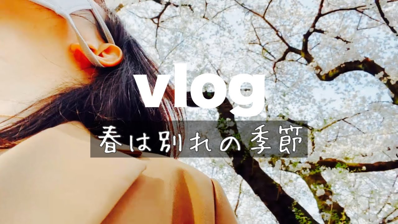 Vlog 春は別れの季節 アラフォー独身女 Youtube Vlog 春は別れの季節 アラフォー独身女 Youtube