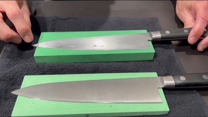 🔪 COMO AFILAR UN CUCHILLO con piedras de agua. Trucos de cocina - Chef  Elias Marin 