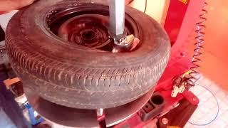 Tyre Changer machine |naya tyre kaise dale|  taayar changer masheen for ceat | MRF tyre |8114167452